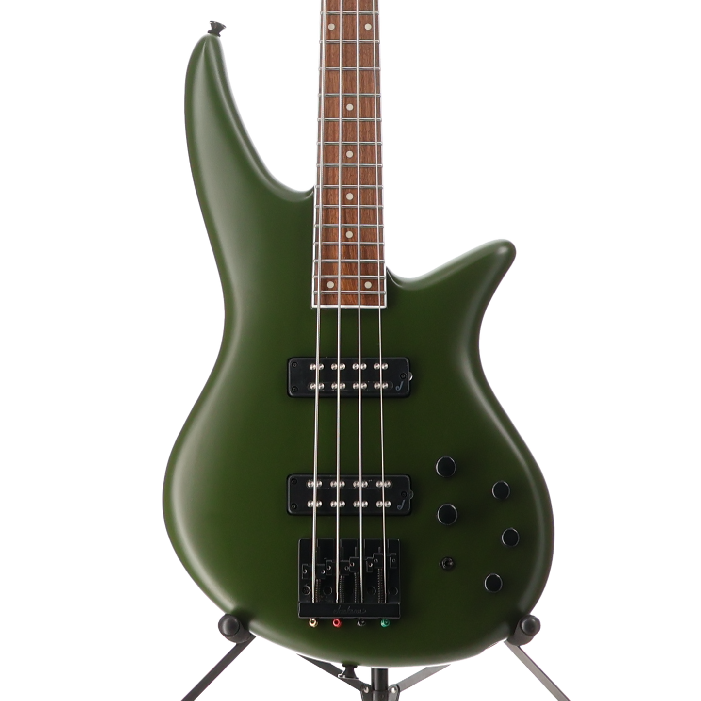 Jackson X Series Spectra Bass SBX IV, Laurel Fingerboard, Matte Army Drab (K7) (14191)