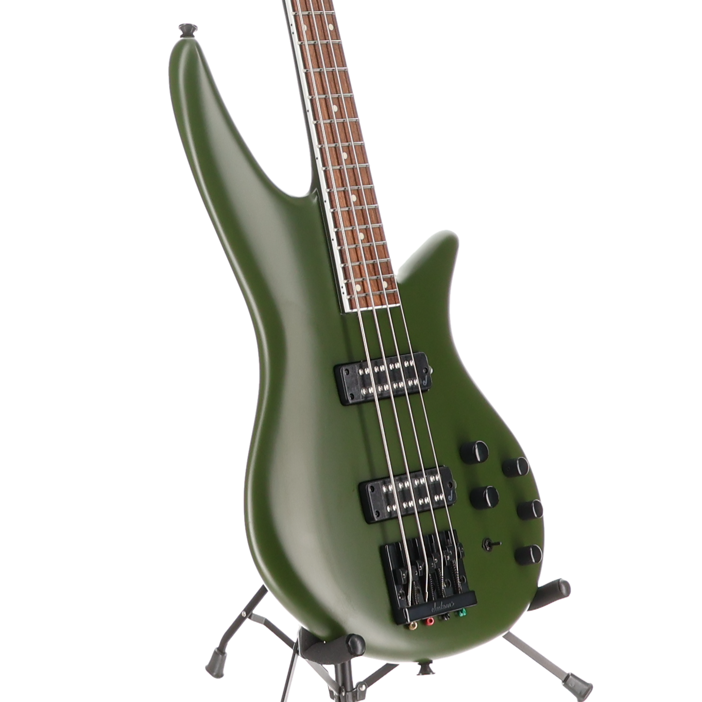Jackson X Series Spectra Bass SBX IV, Laurel Fingerboard, Matte Army Drab (K7) (14191)