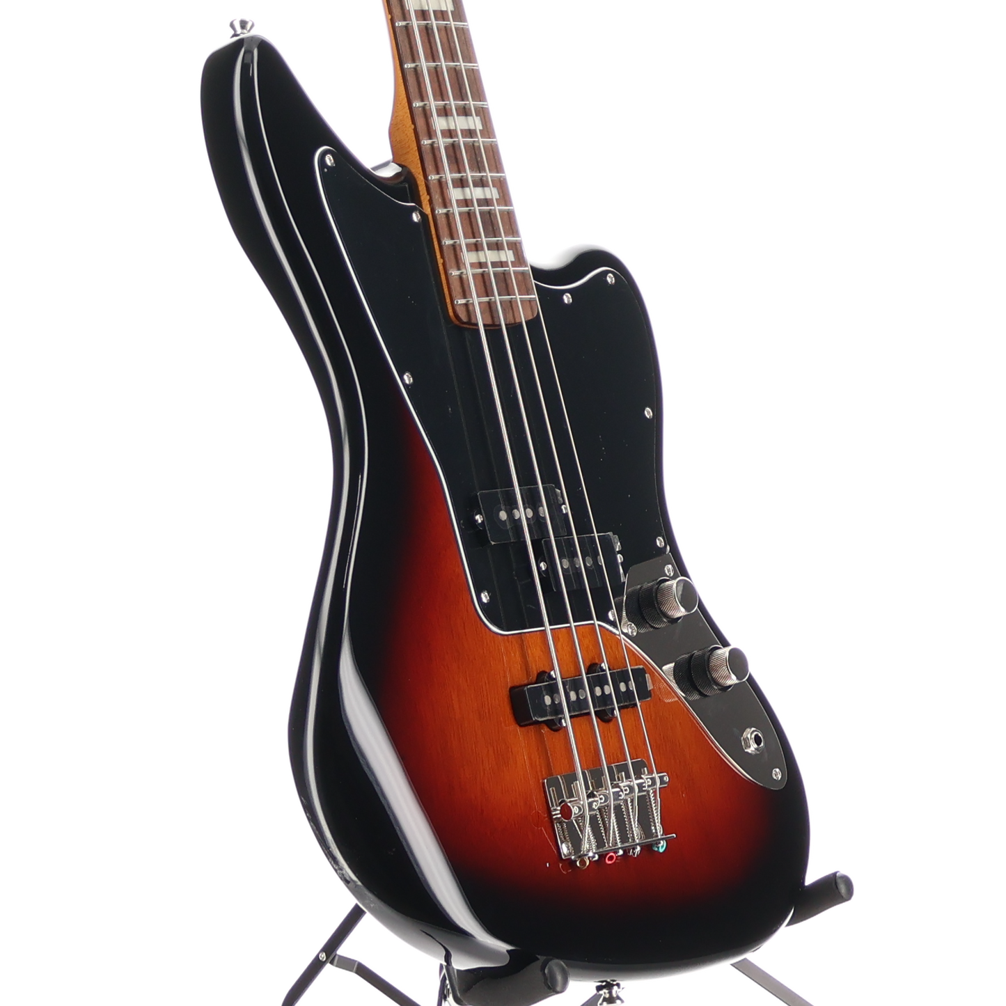 Squier Classic Vibe Jaguar Bass, Laurel Fingerboard, 3-Color Sunburst (F12) (02314)