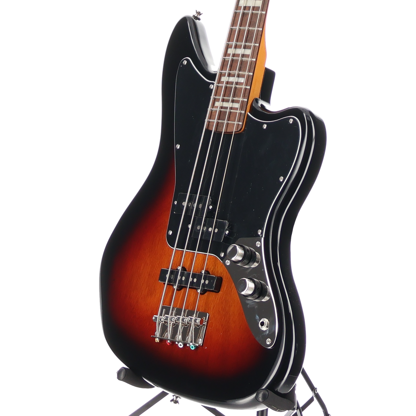 Squier Classic Vibe Jaguar Bass, Laurel Fingerboard, 3-Color Sunburst (F12) (02314)