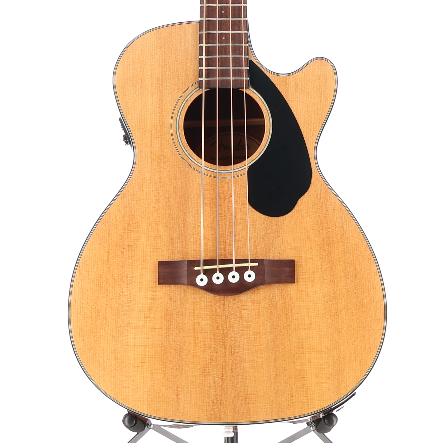 Fender CB-60SCE Bass, Laurel Fingerboard, Natural (SR) (05874)