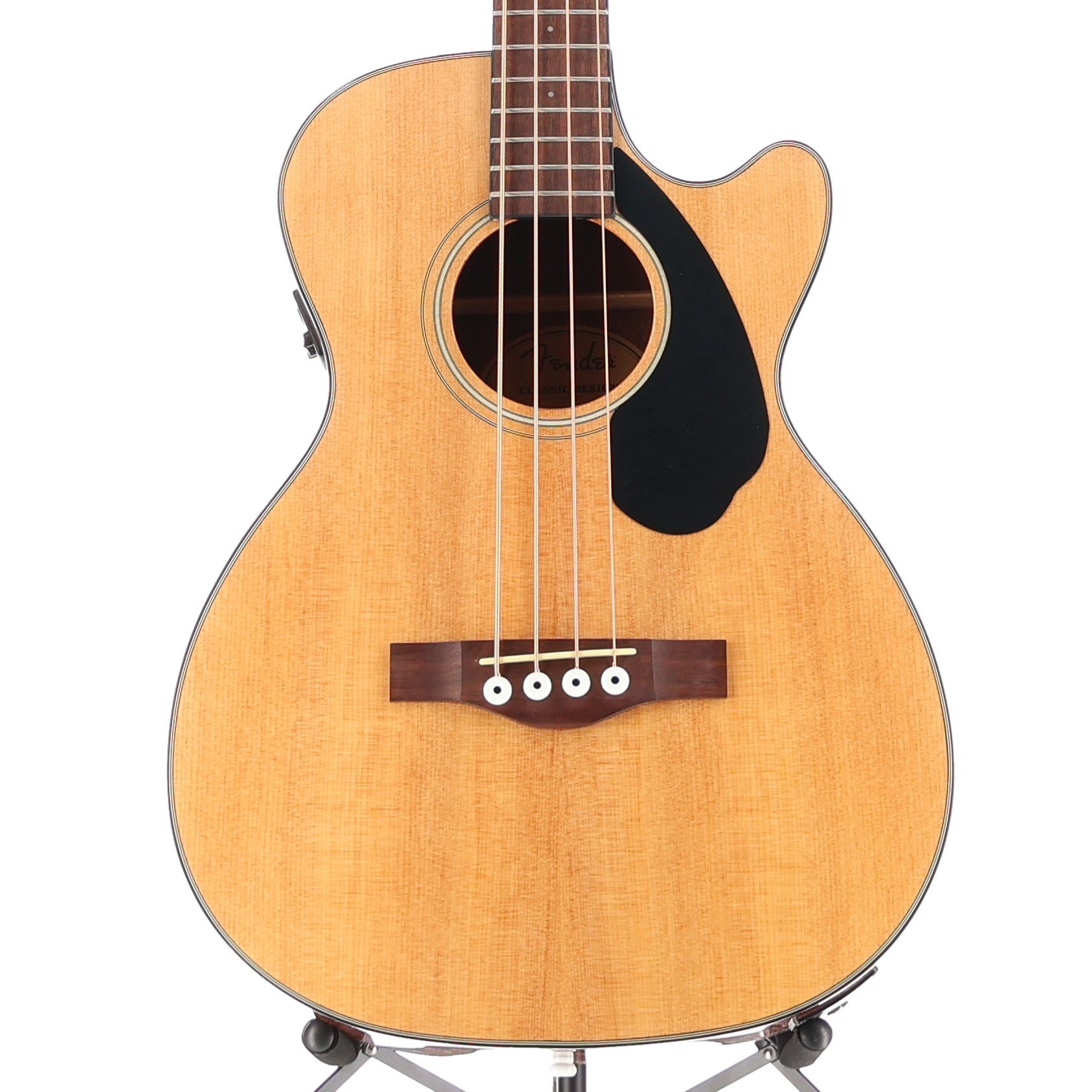 Fender CB-60SCE Bass, Laurel Fingerboard, Natural (SR) (05874)