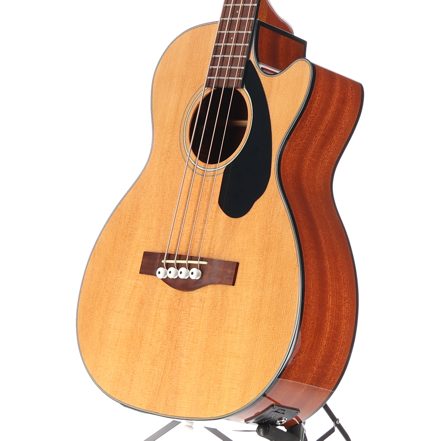 Fender CB-60SCE Bass, Laurel Fingerboard, Natural (SR) (05874)