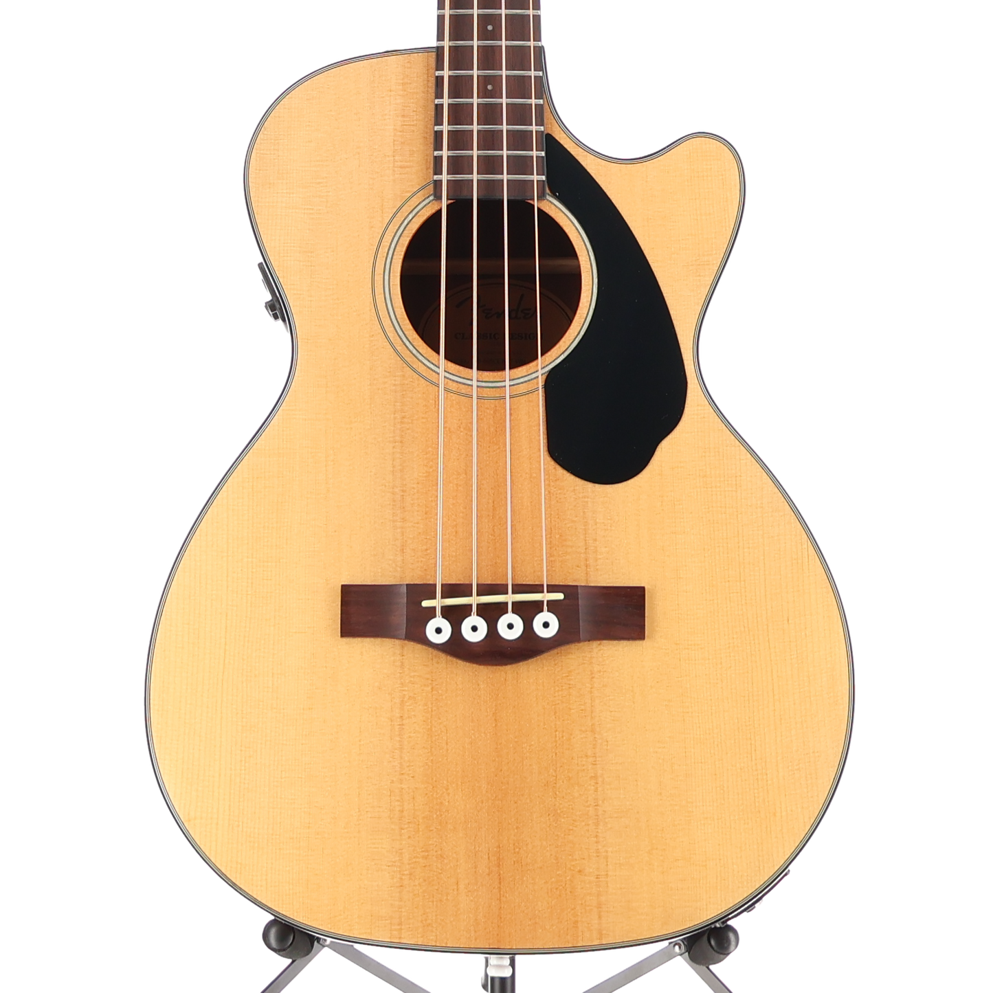 Fender CB-60SCE Bass, Laurel Fingerboard, Natural (N5) (05887)