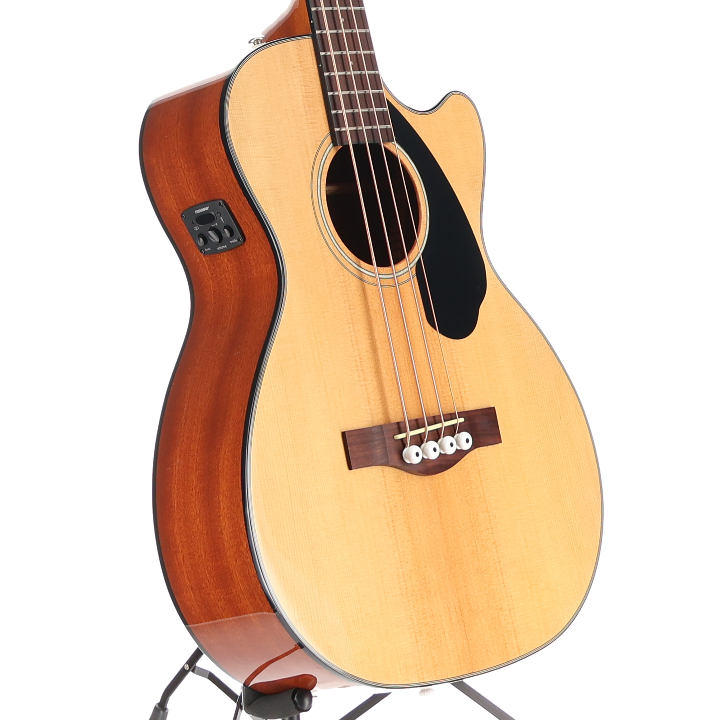 Fender CB-60SCE Bass, Laurel Fingerboard, Natural (N5) (05887)