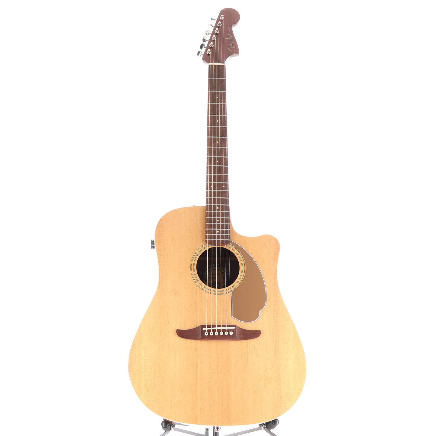 Fender Redondo Player, Walnut Fingerboard, Gold Pickguard, Natural (J2) (43006)