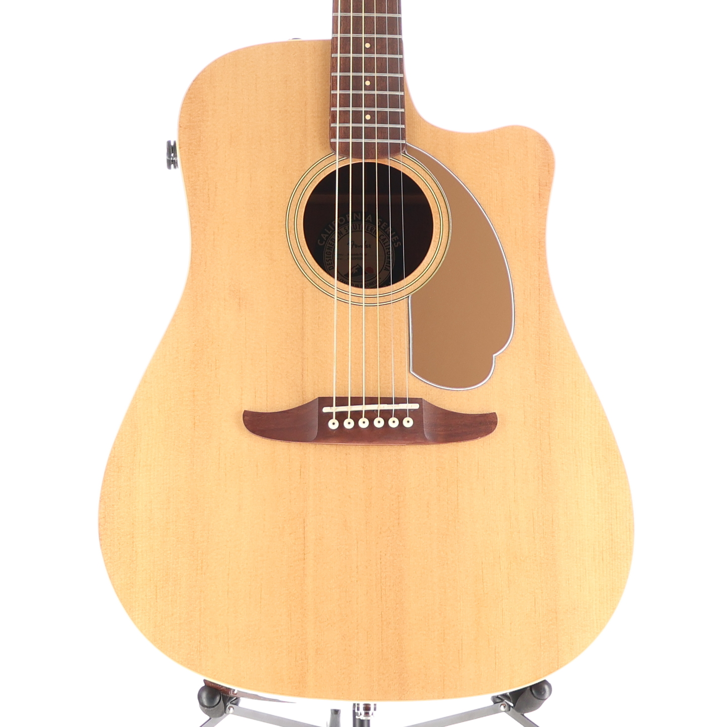 Fender Redondo Player, Walnut Fingerboard, Gold Pickguard, Natural (J2) (43006)