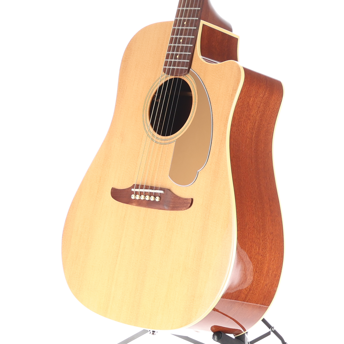 Fender Redondo Player, Walnut Fingerboard, Gold Pickguard, Natural (J2) (43006)