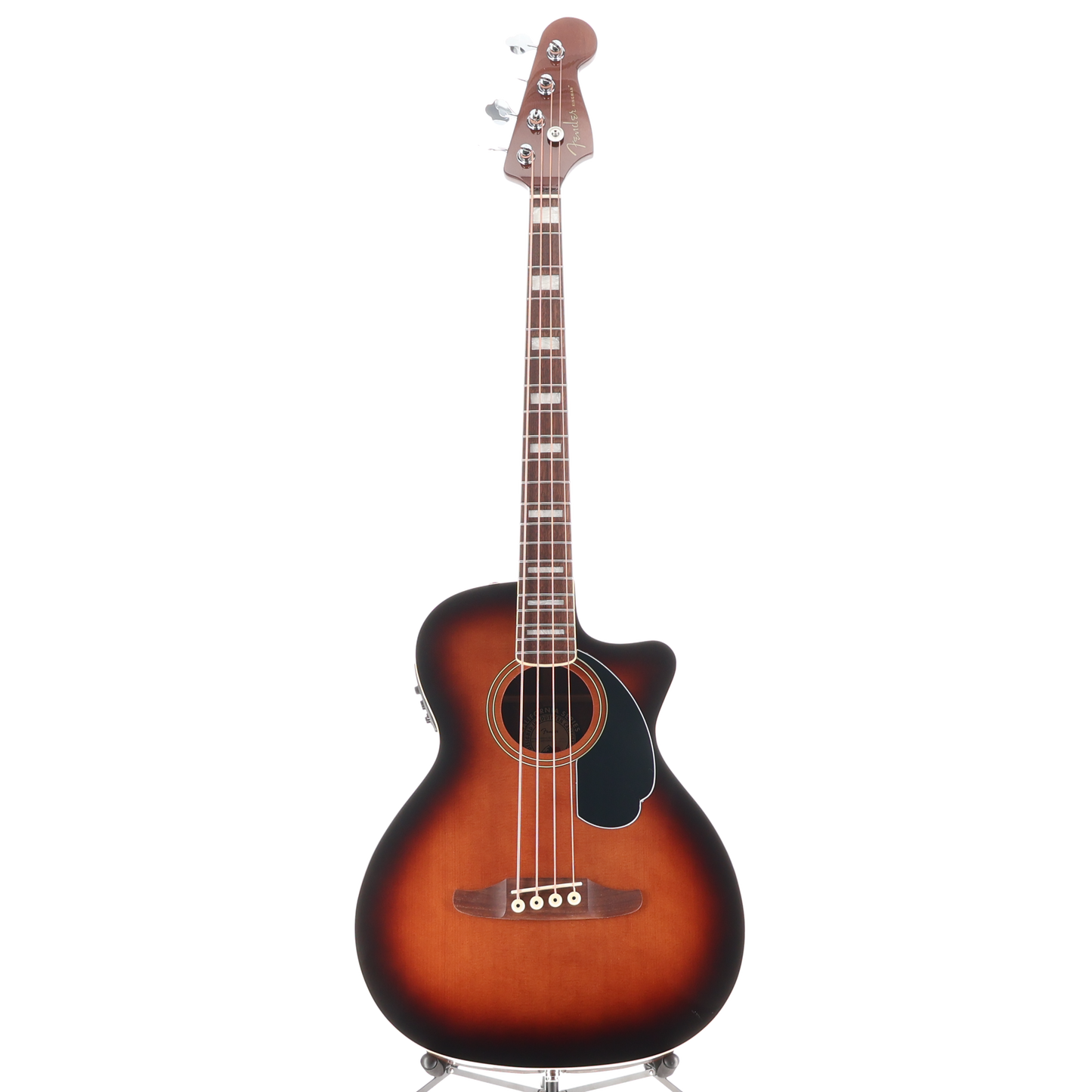 Fender Kingman Bass, Walnut Fingerboard, Black Pickguard, Shaded Edge Burst (D9) (49966)