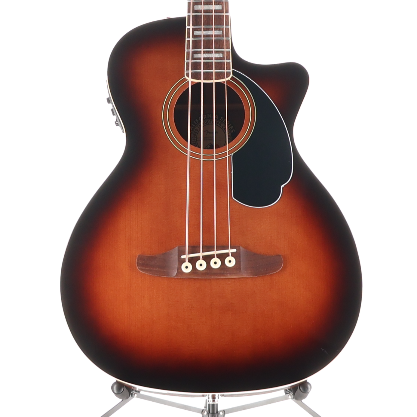 Fender Kingman Bass, Walnut Fingerboard, Black Pickguard, Shaded Edge Burst (D9) (49966)