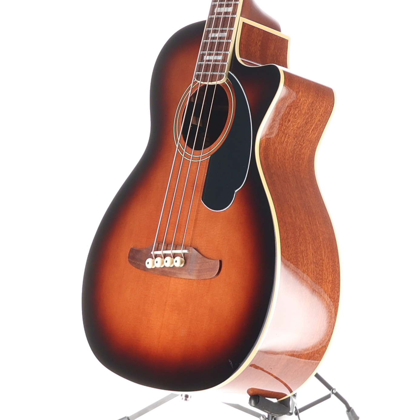 Fender Kingman Bass, Walnut Fingerboard, Black Pickguard, Shaded Edge Burst (D9) (49966)