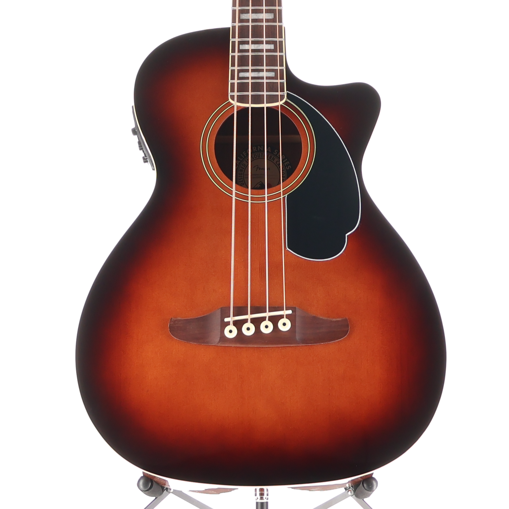 Fender Kingman Bass, Walnut Fingerboard, Black Pickguard, Shaded Edge Burst (G5) (49974)