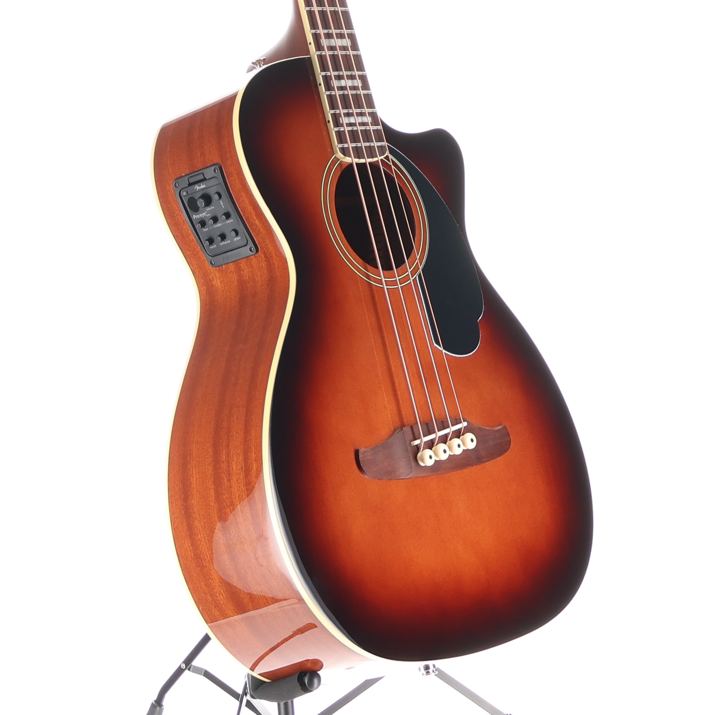 Fender Kingman Bass, Walnut Fingerboard, Black Pickguard, Shaded Edge Burst (G5) (49974)