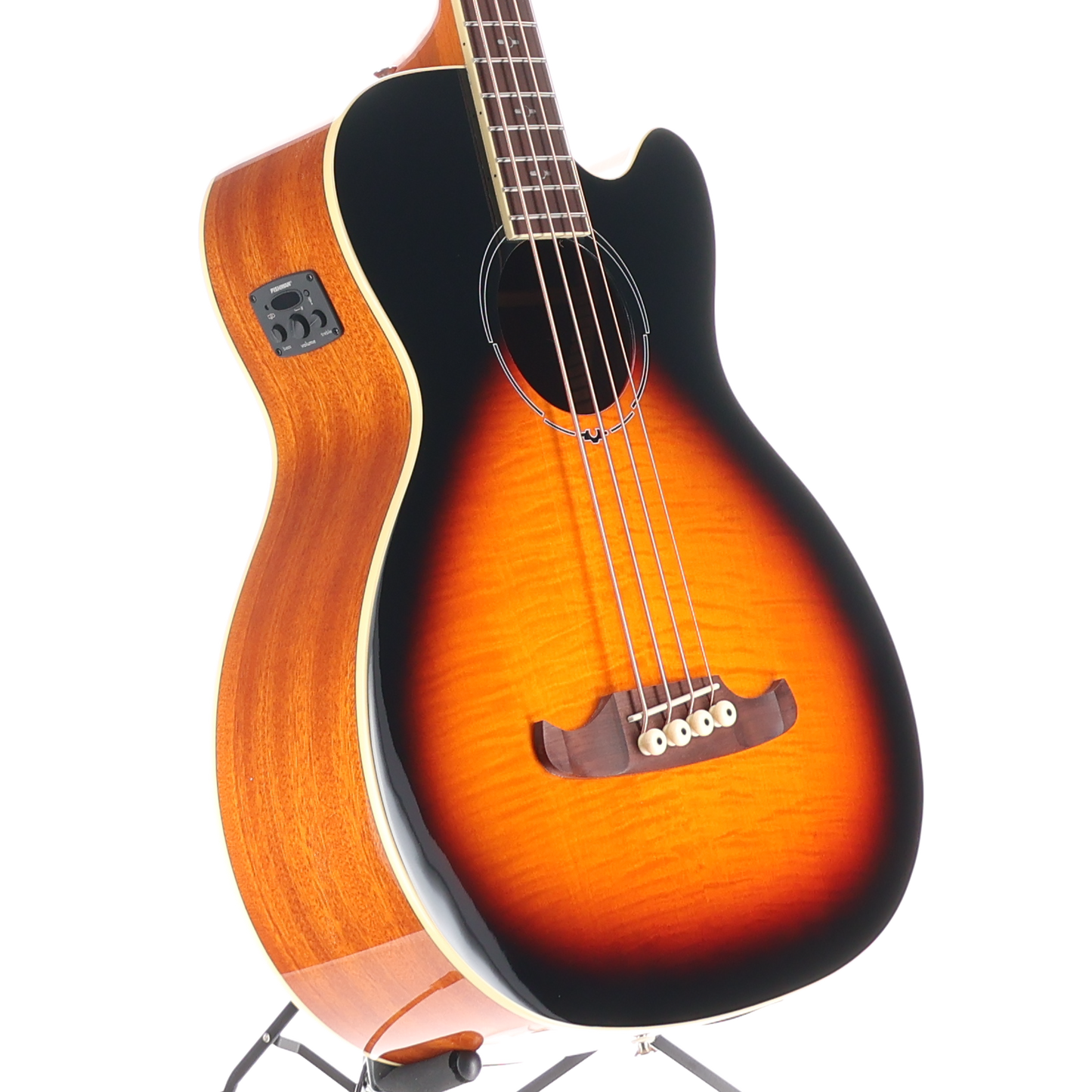 Fender Kingman Bass, Walnut Fingerboard, Black Pickguard, Shaded Edge Burst (49980)