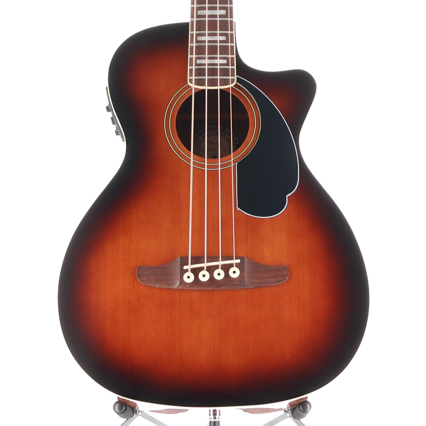 Fender Kingman Bass, Walnut Fingerboard, Black Pickguard, Shaded Edge Burst (K11)(50024) (50024)