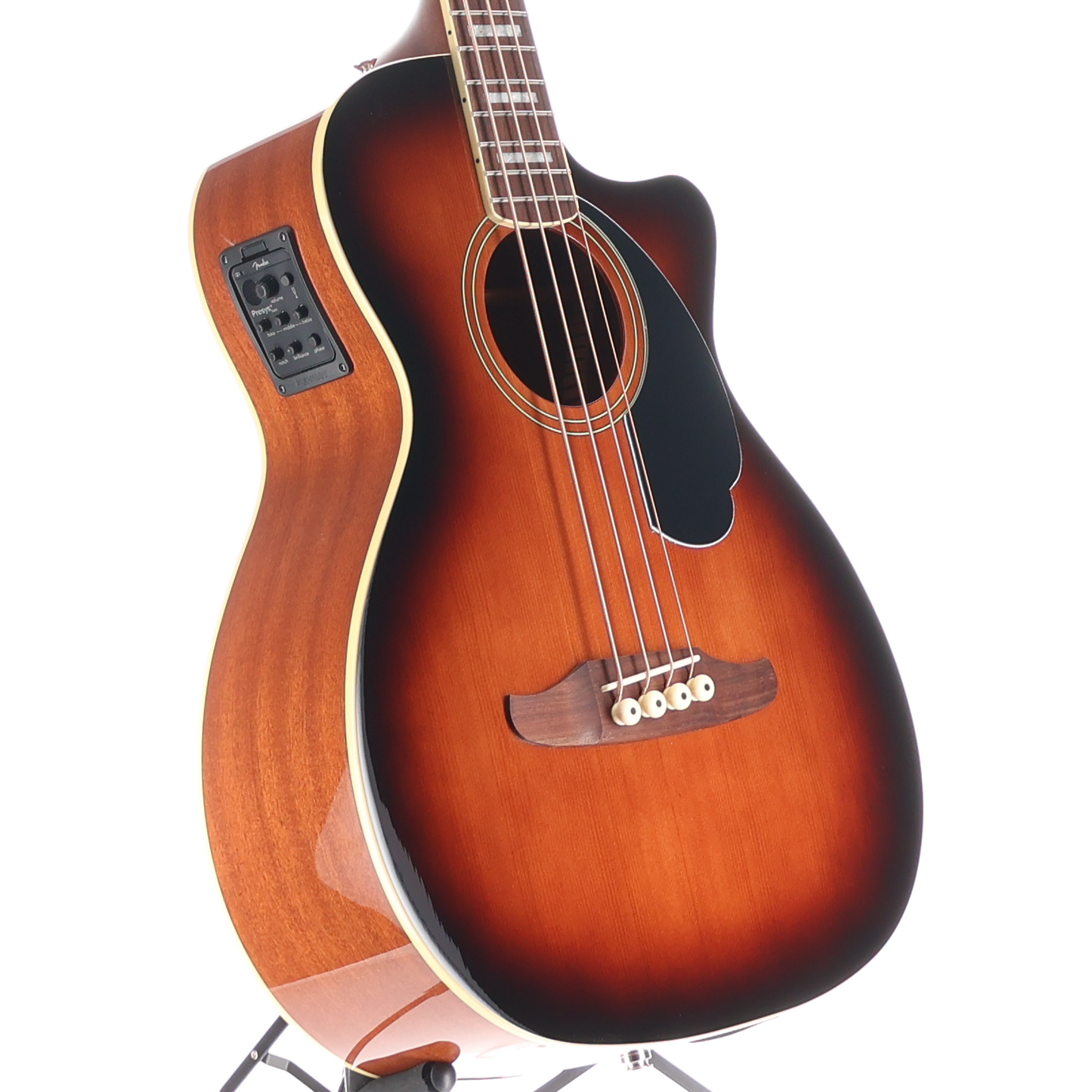 Fender Kingman Bass, Walnut Fingerboard, Black Pickguard, Shaded Edge Burst (K11)(50024) (50024)