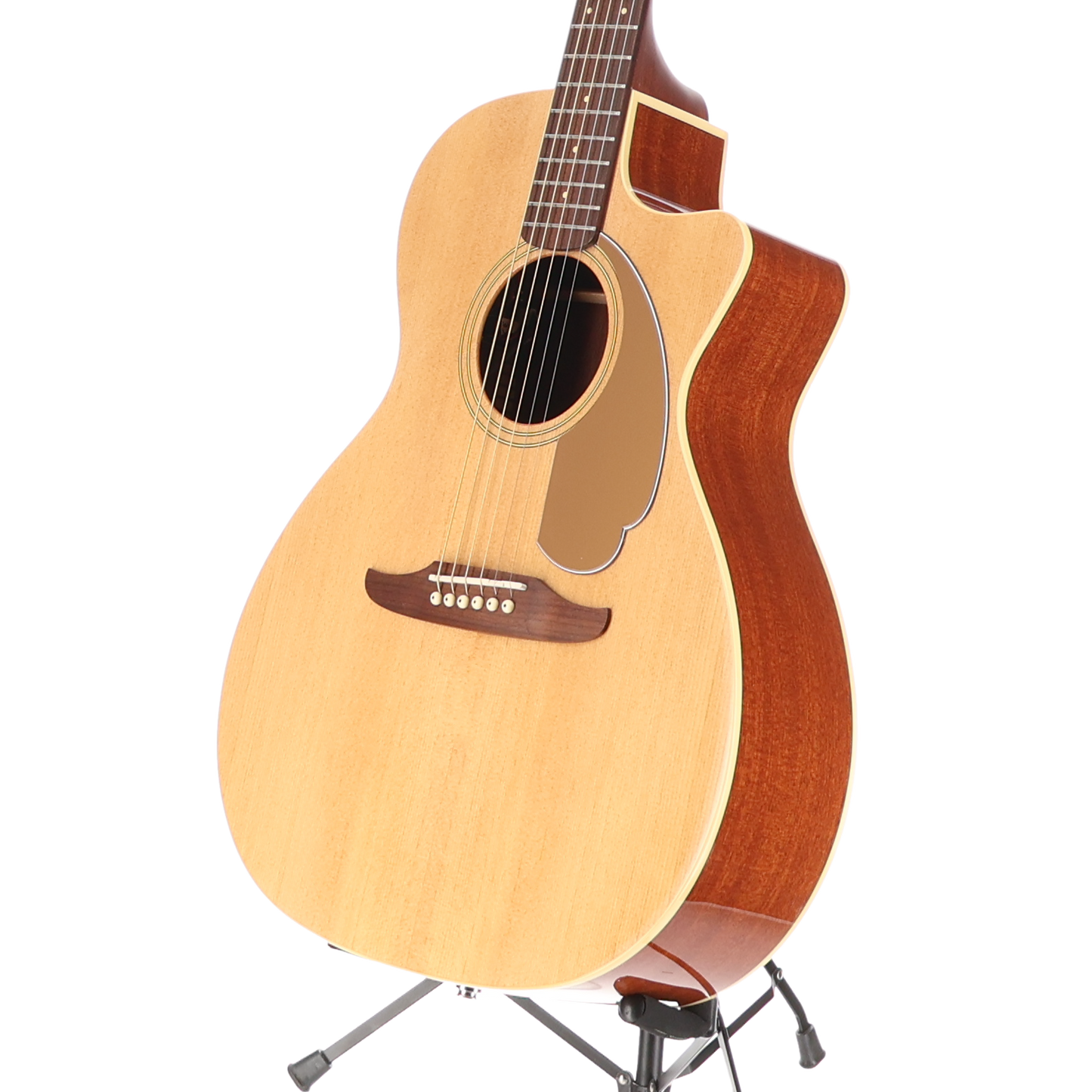 Fender Newporter Player, Walnut Fingerboard, Gold Pickguard, Natural (D4) (50107)