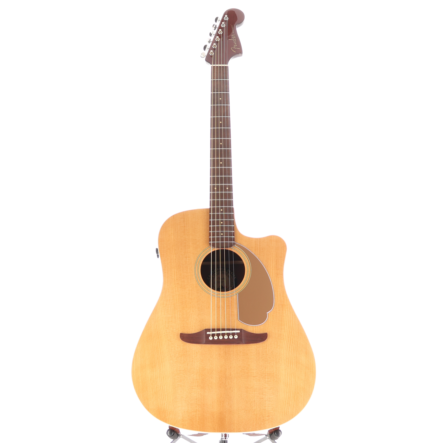 Fender Redondo Player, Walnut Fingerboard, Gold Pickguard, Natural (S1) (07310)