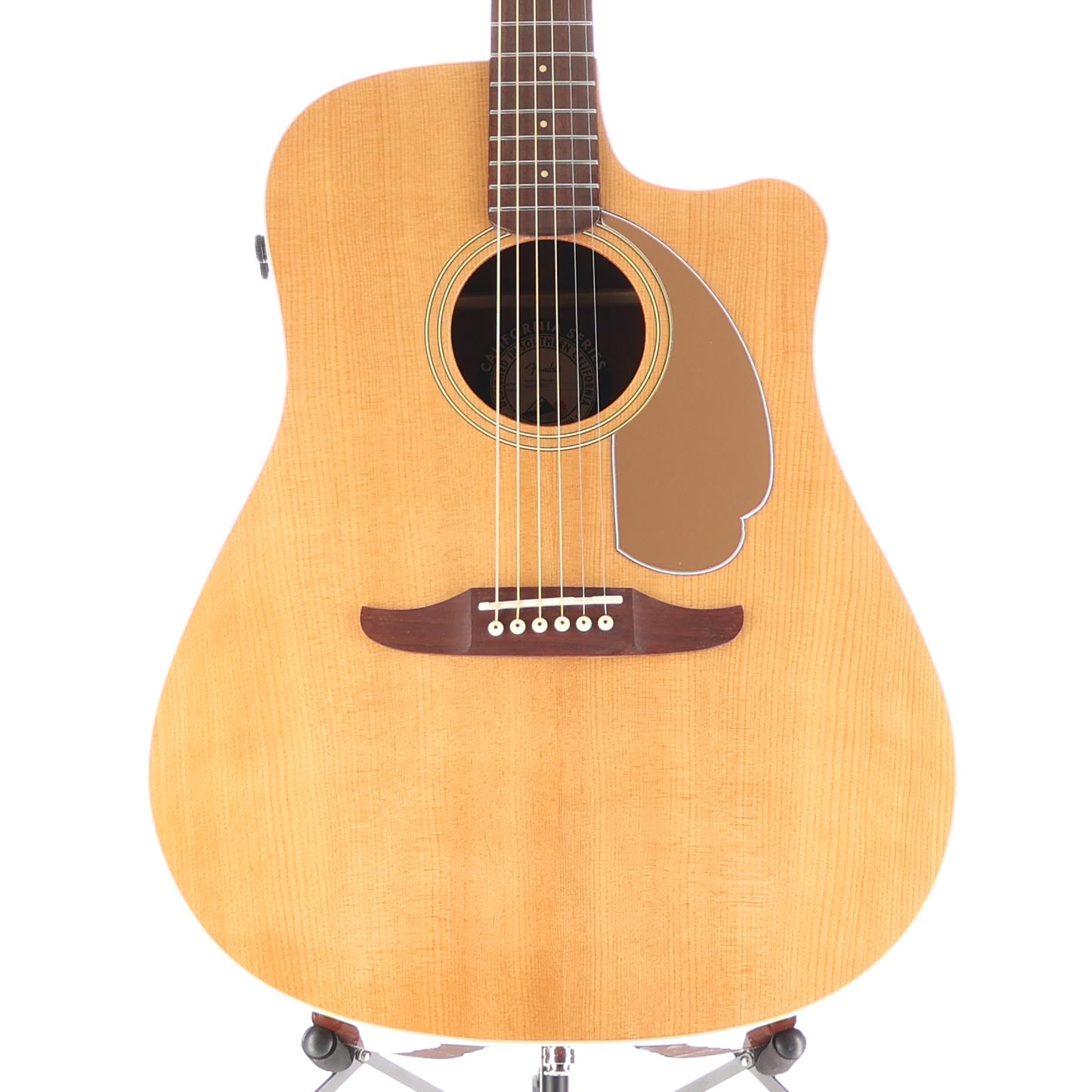 Fender Redondo Player, Walnut Fingerboard, Gold Pickguard, Natural (S1) (07310)