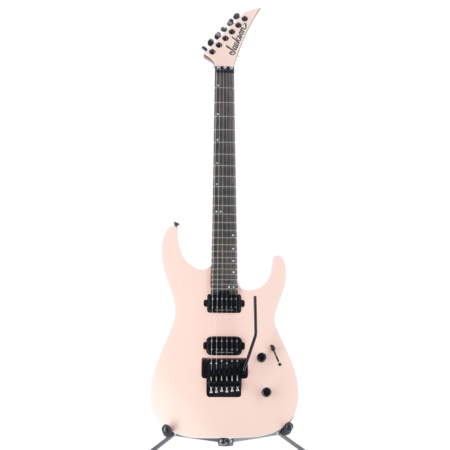 Jackson American Series Virtuoso, Streaked Ebony Fingerboard, Satin Shell Pink (RC1) (03304)