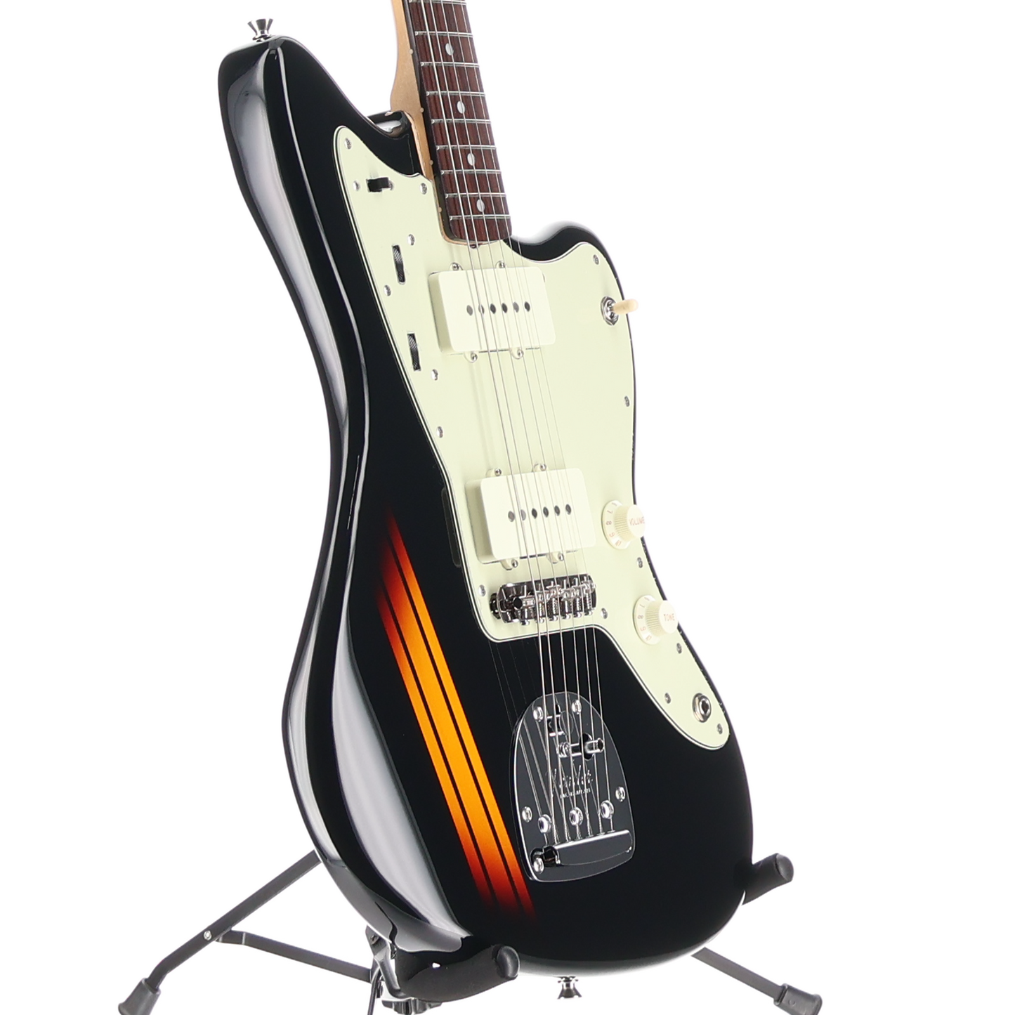 Fender MIJ Traditional 2025 Collection, 60s Jazzmaster Competition Black 3 Color Sunburst (P1) (22626)