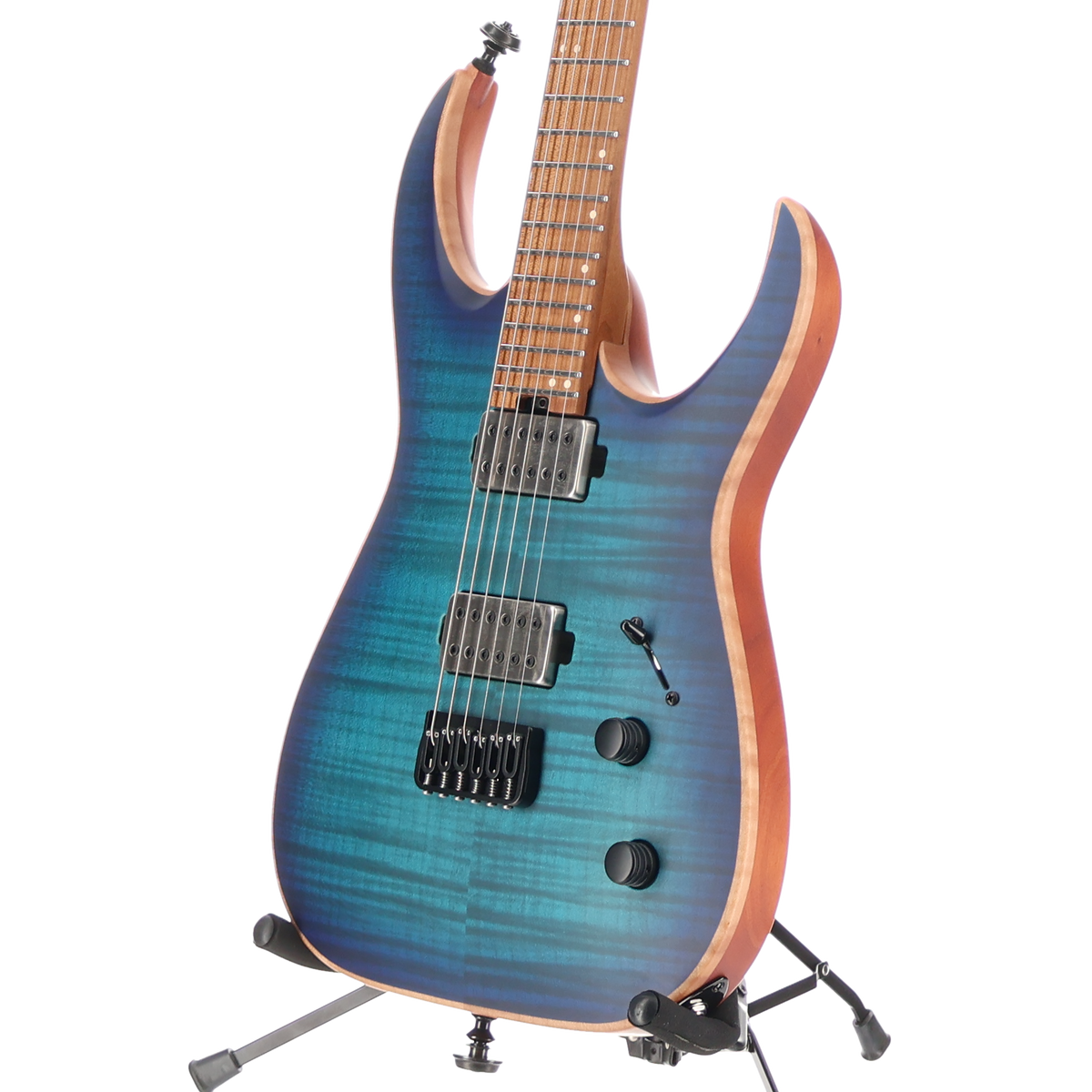 Jackson Custom Shop Custom Shop USA Signature Misha Mansoor Juggernaut HT6FM Satin Laguna Burst (RC2) (10757)