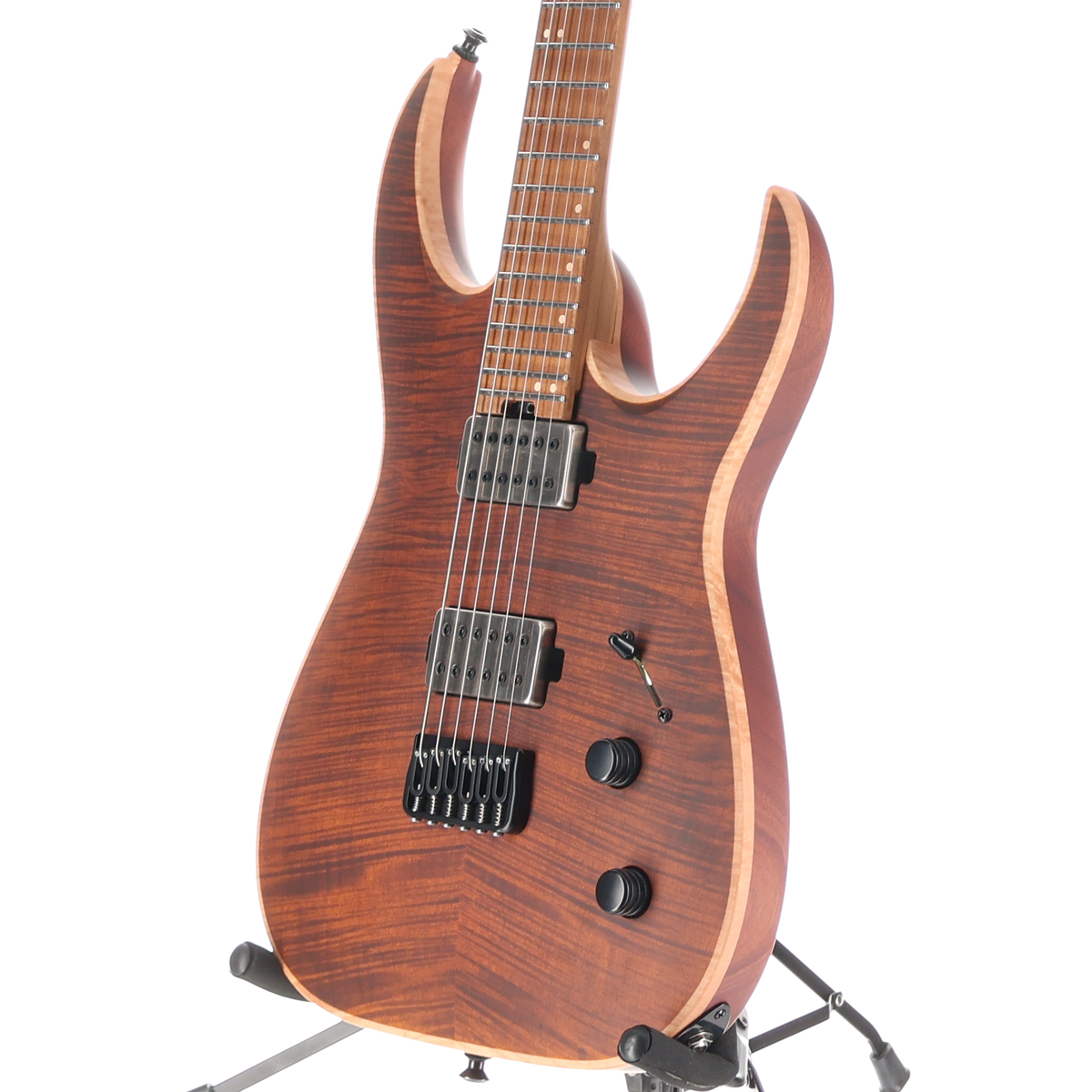 Jackson Custom Shop USA Signature Misha Mansoor Juggernaut HT6FM Satin Amber Tiger Eye (M5) (10890)