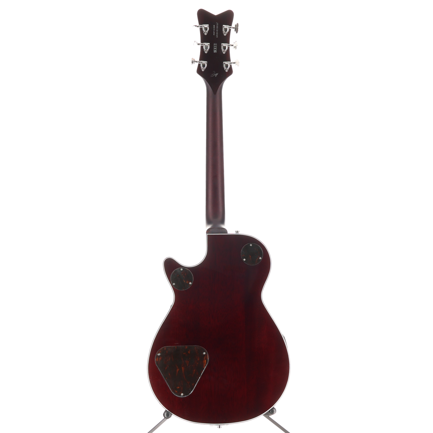Gretsch G6134TFM-NH Nigel Hendroff Signature Penguin, Ebony Fingerboard, Dark Cherry Metallic Flame (H11) (24948)