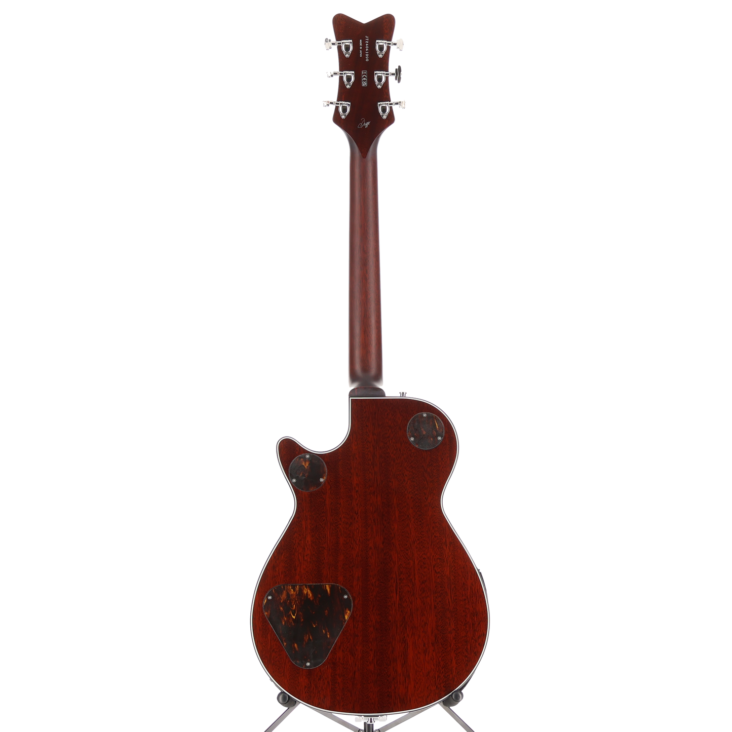 Gretsch G6134TFM-NH Nigel Hendroff Signature Penguin, Ebony Fingerboard, Amber Flame (T8)(41090) (41090)