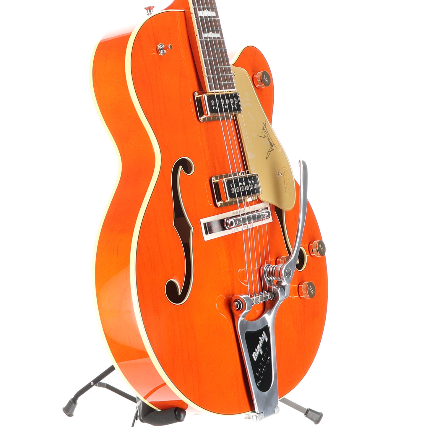 Gretsch G6120DE Duane Eddy Signature Hollow Body Bigsby - Desert Sunrise, Lacquer (M9) (72204)