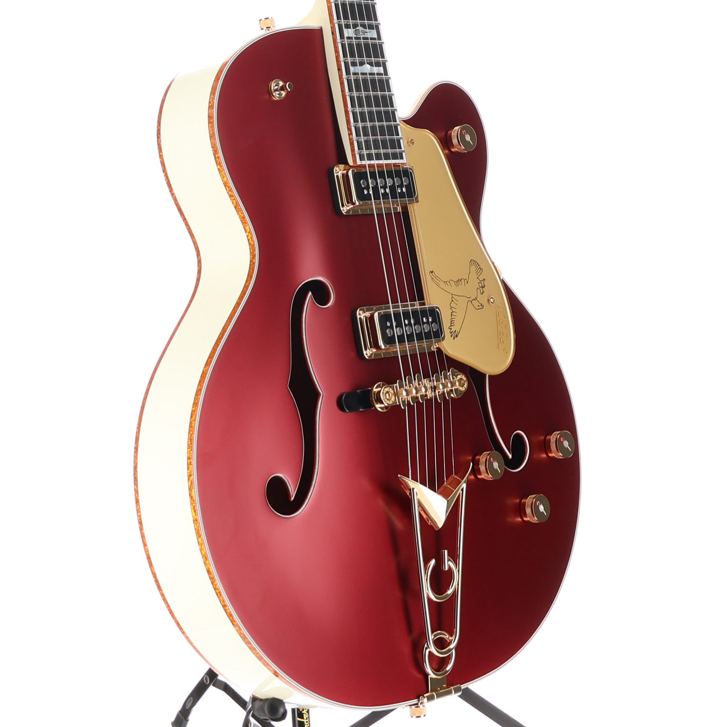 Gretsch G6136-55 Vintage Select Edition '55 Falcon Hollow Body with Cadillac Tailpiece, TV Jones, Solid Spruce Top (D9) (20590)