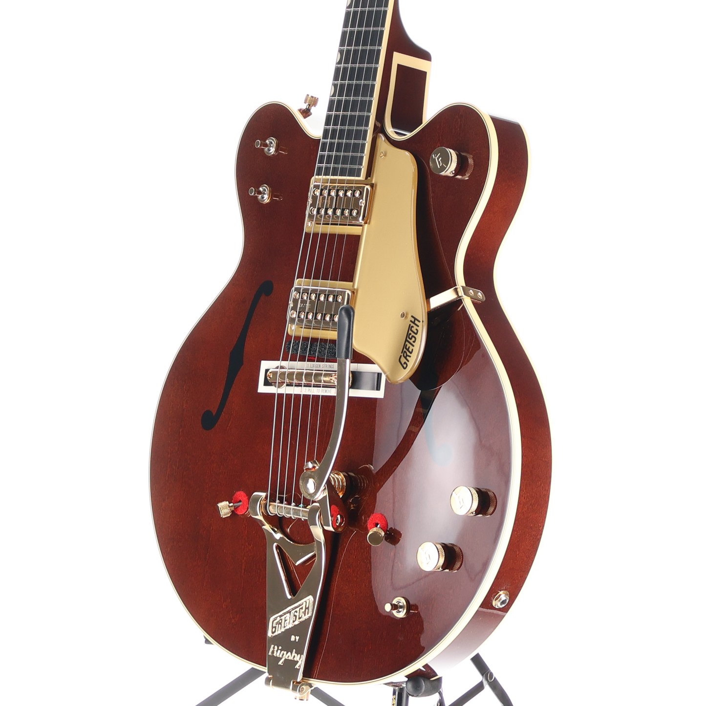 Gretsch G6122T-62 Vintage Select Edition '62 Chet Atkins Country Gentleman Hollow Body with Bigsby, TV Jones, Walnut Stain (X9) (92881)
