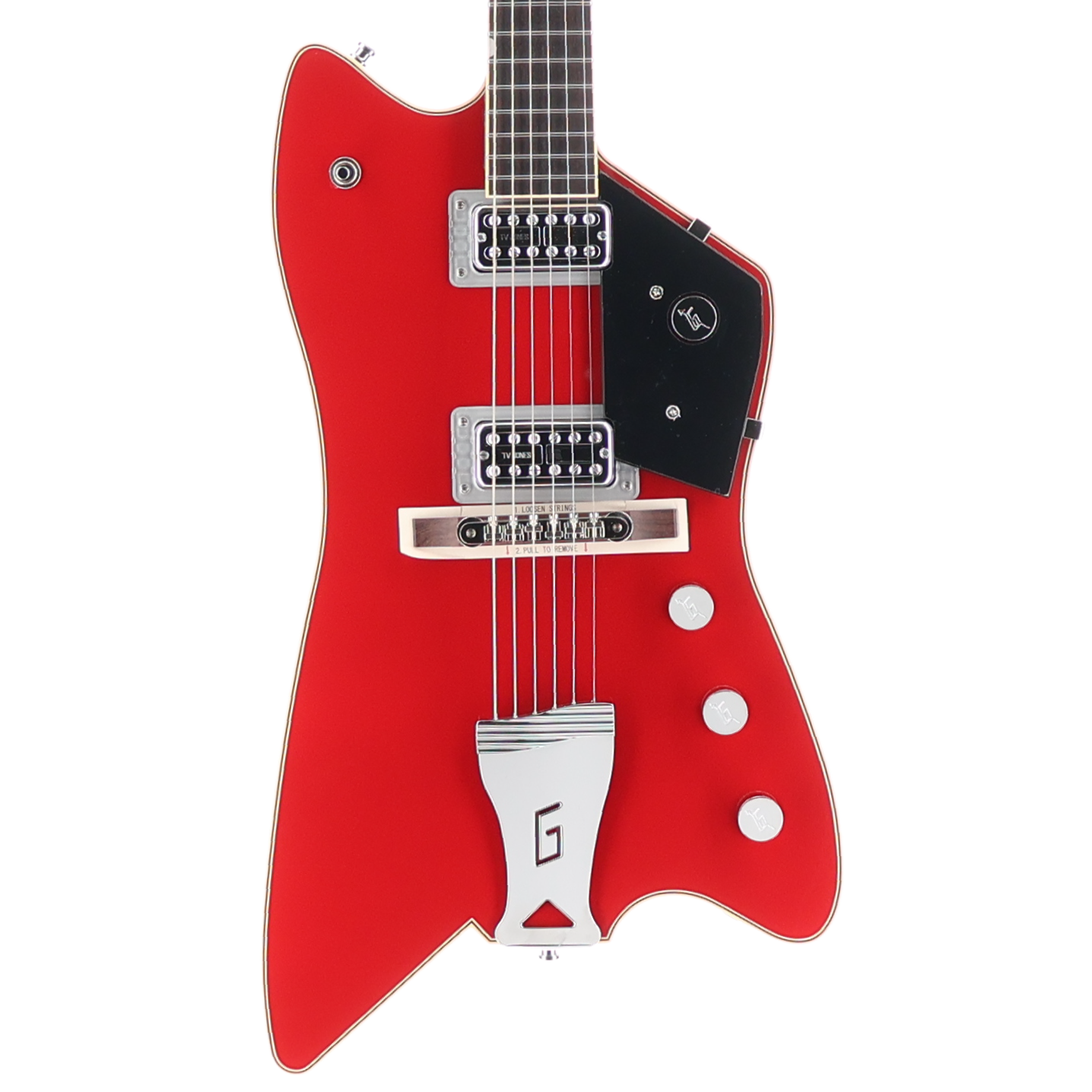 Gretsch G6199 Billy-Bo, "G" Cutout Tailpiece, TV Jones, Rosewood Fingerboard, Firebird Red (B2) (10197)