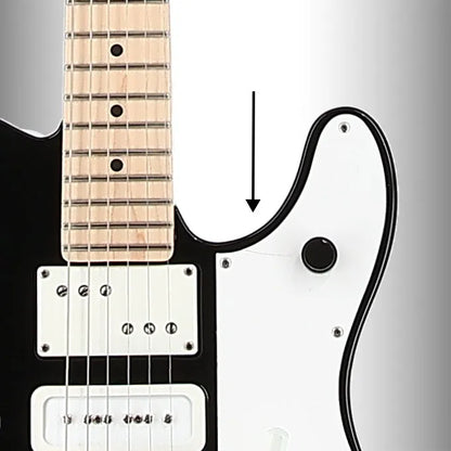 Jack White Triplecaster, Maple Fingerboard, Black (BB13) (41005)