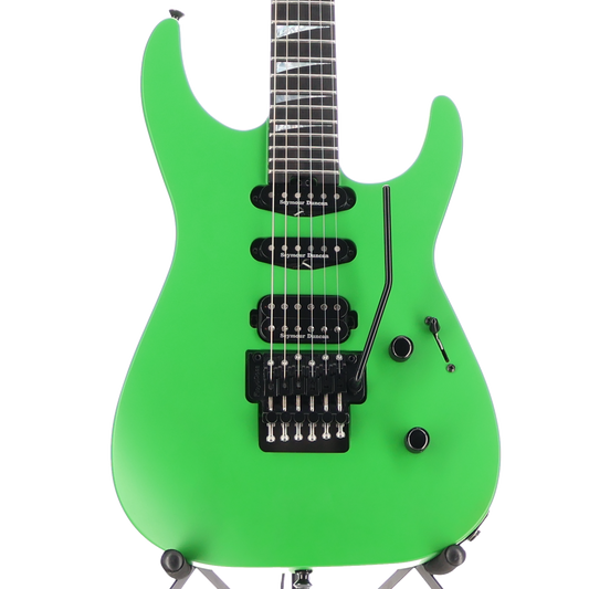 Jackson American Series Soloist SL3, Ebony Fingerboard, Satin Slime Green (O2) (01685)