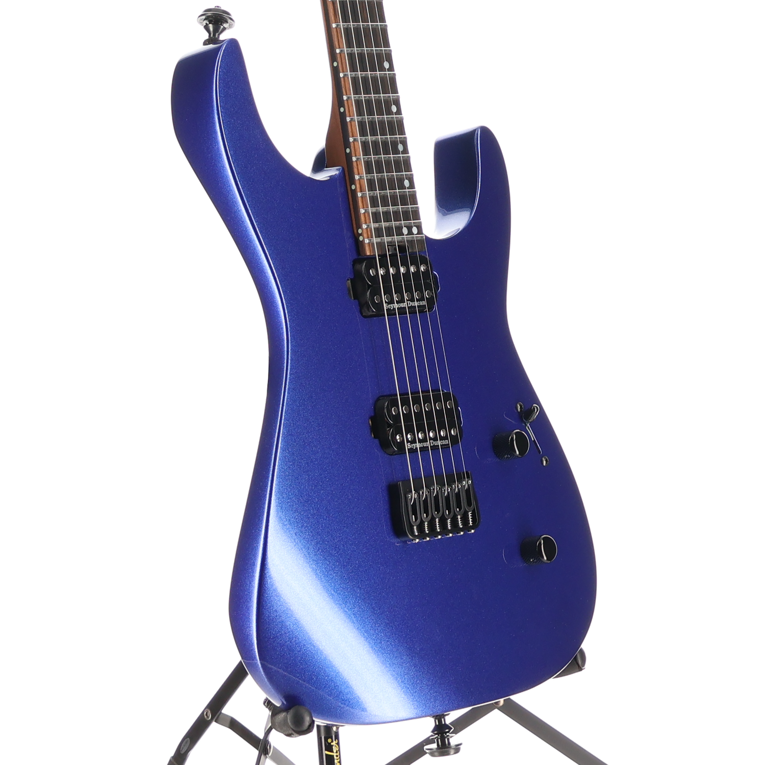 Jackson American Series Virtuoso HT, Mystic Blue, Plays Great (F4) (00860)