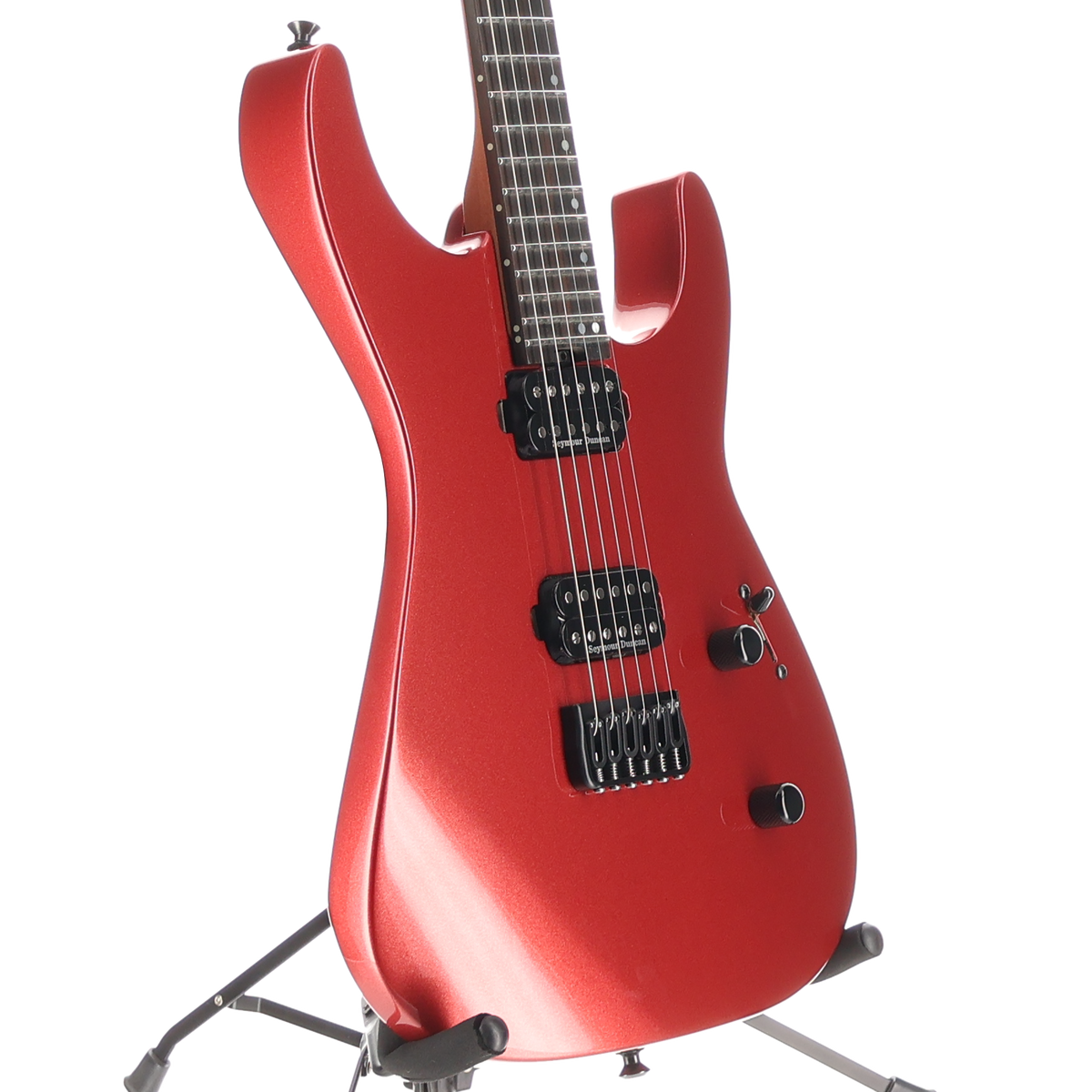Jackson American Series Virtuoso HT, Streaked Ebony Fingerboard, Red Crystal (RC1) (02688)
