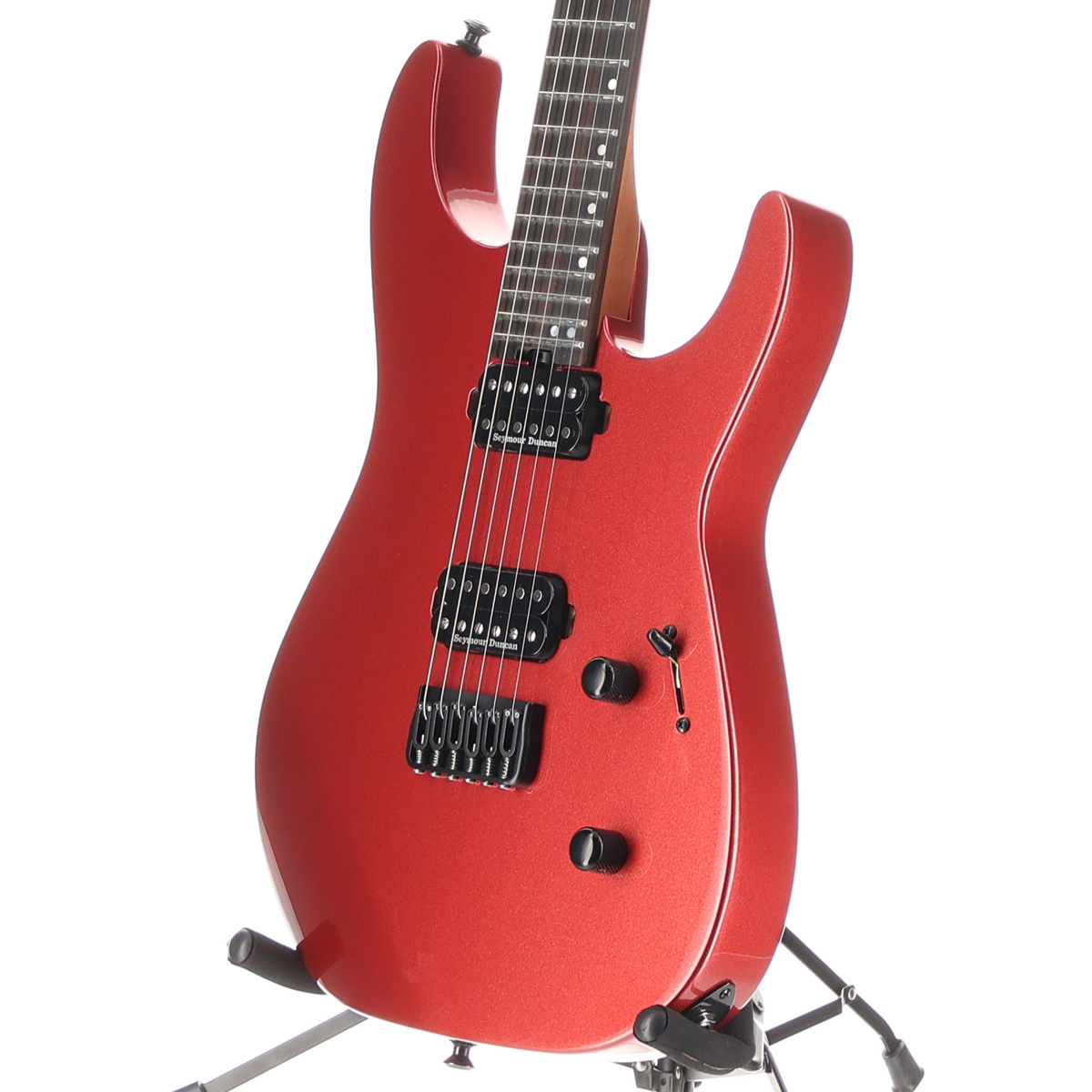 Jackson American Series Virtuoso HT, Streaked Ebony Fingerboard, Red Crystal (RC1) (02688)
