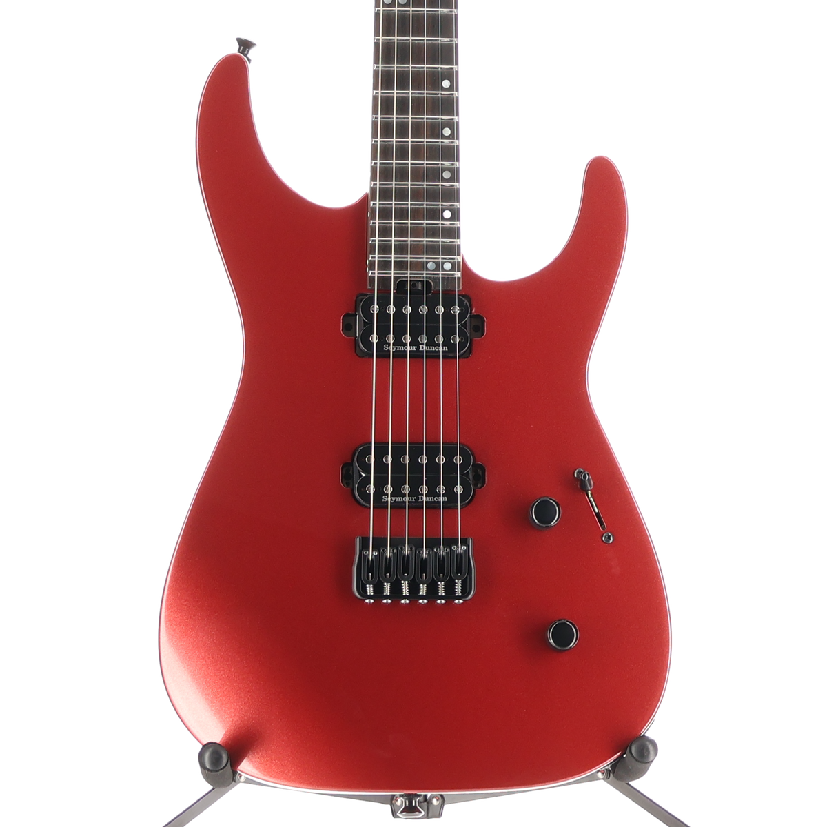 Jackson American Series Virtuoso HT, Streaked Ebony Fingerboard, Red Crystal (RC1) (02688)