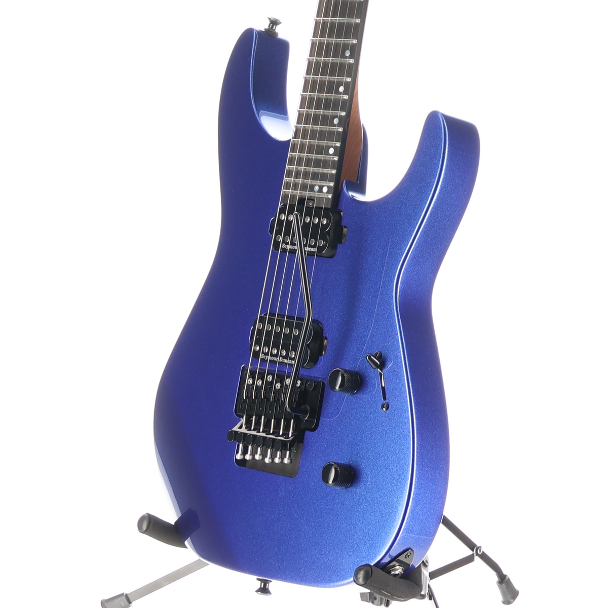 Jackson American Series Virtuoso, Streaked Ebony Fingerboard, Mystic Blue (Q1) (02355)