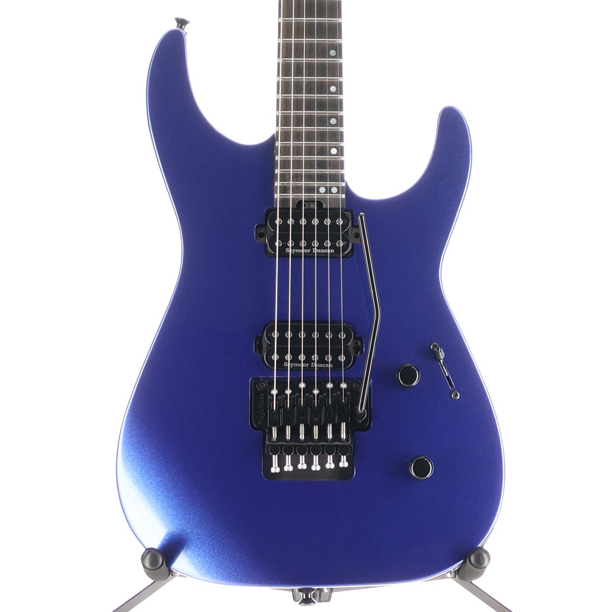 Jackson American Series Virtuoso, Streaked Ebony Fingerboard, Mystic Blue (Q1) (02355)