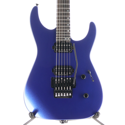 Jackson American Series Virtuoso, Streaked Ebony Fingerboard, Mystic Blue (Q1) (02355)