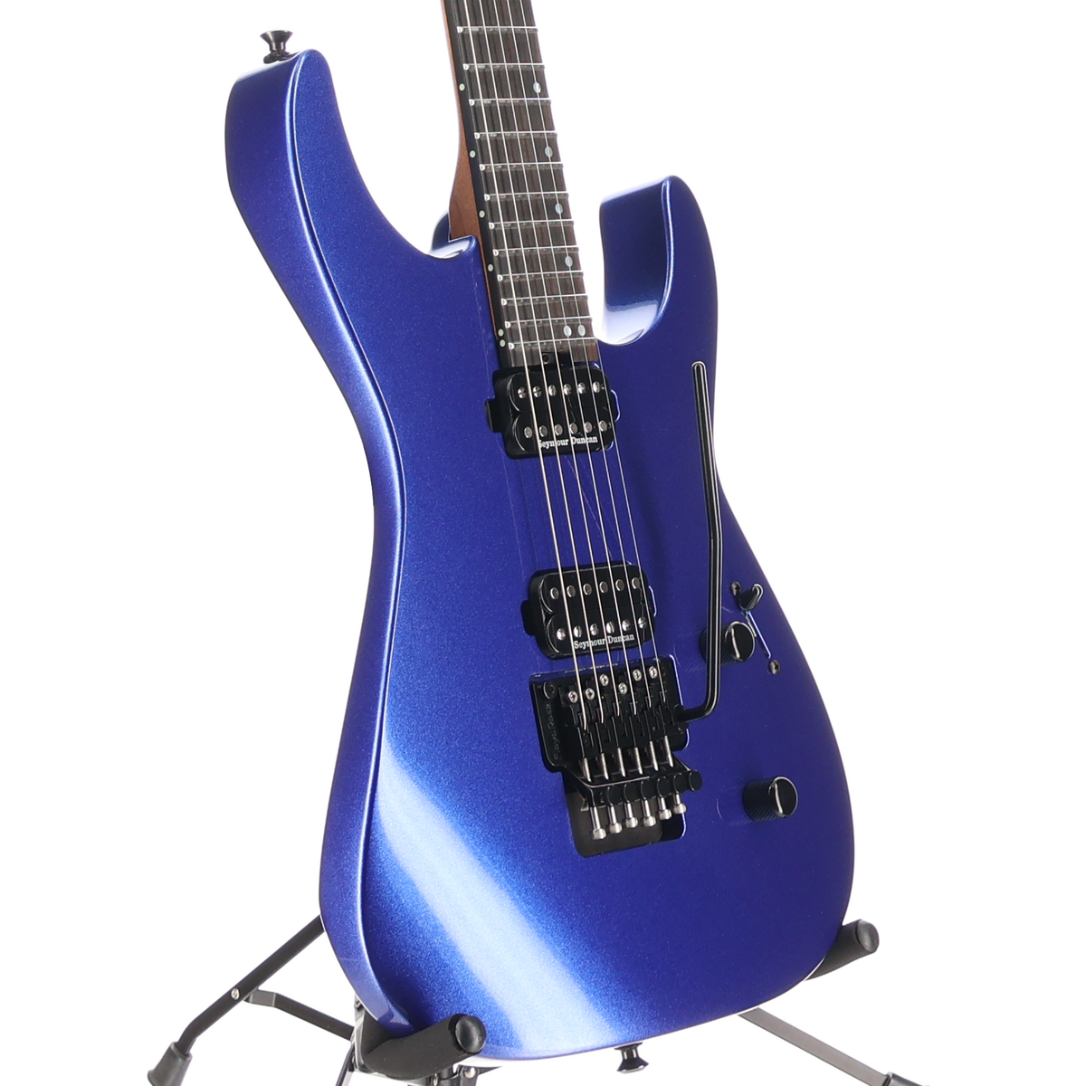 Jackson American Series Virtuoso, Streaked Ebony Fingerboard, Mystic Blue (W1) (02025)