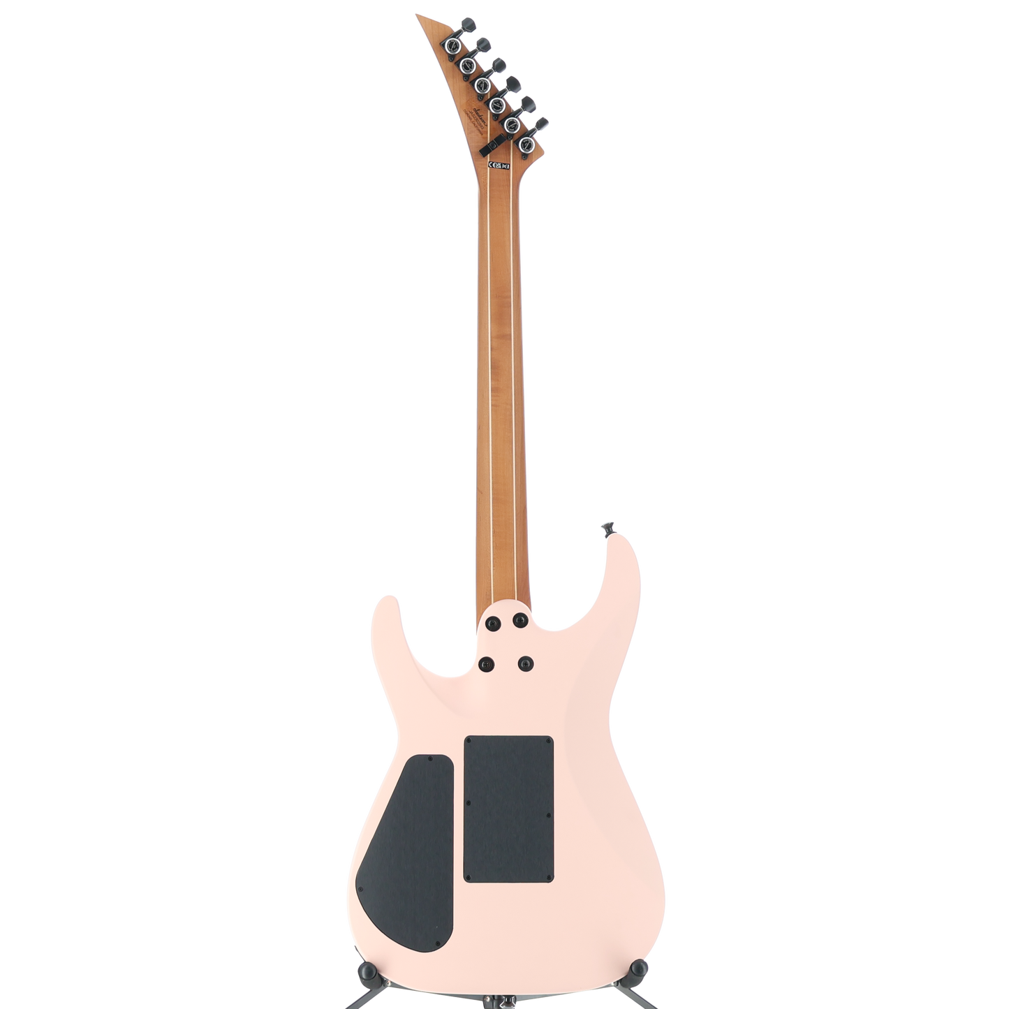 Jackson American Series Virtuoso, Streaked Ebony Fingerboard, Satin Shell Pink (G6) (02893)
