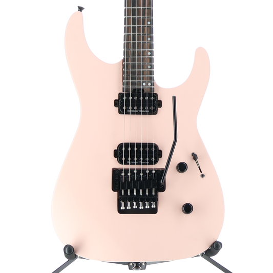 Jackson American Series Virtuoso, Streaked Ebony Fingerboard, Satin Shell Pink (G6) (02893)