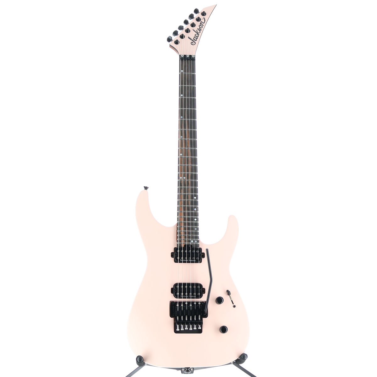 Jackson American Series Virtuoso, Streaked Ebony Fingerboard, Satin Shell Pink (RC4) (01989)