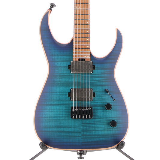 Jackson Custom Shop Custom Shop USA Signature Misha Mansoor Juggernaut HT6FM Satin Laguna Burst (RC2) (10757)