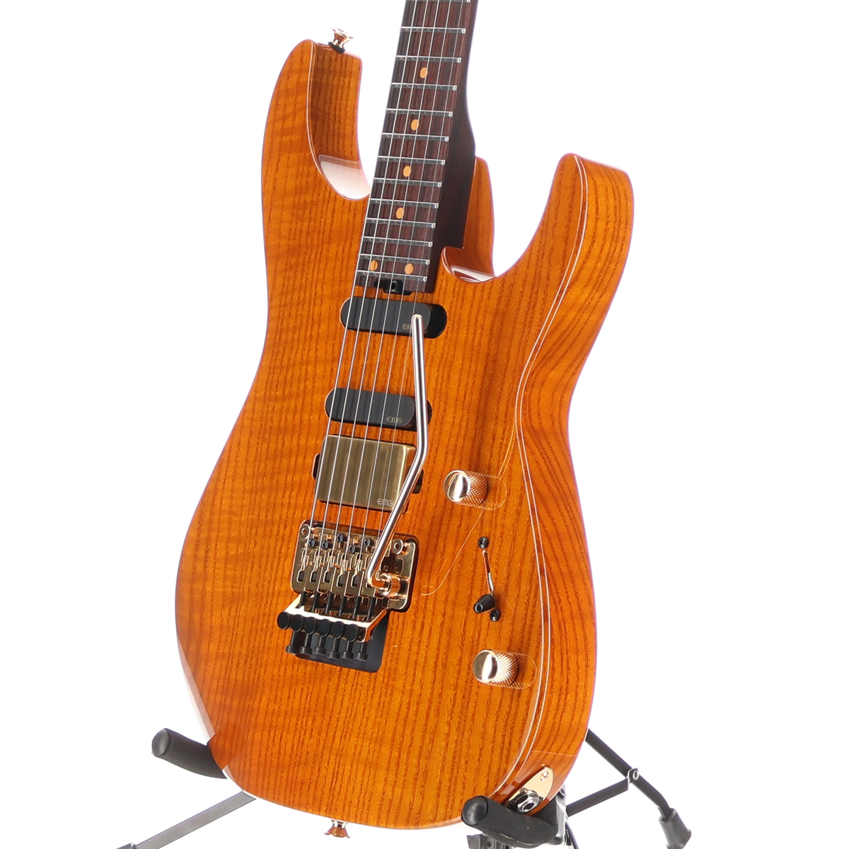 Jackson Custom Shop Masterbuilt "Big Rob" Build Dinky HSS Floyd Rose Solid Rosewood Neck Sassafras body (V5) (K0104)