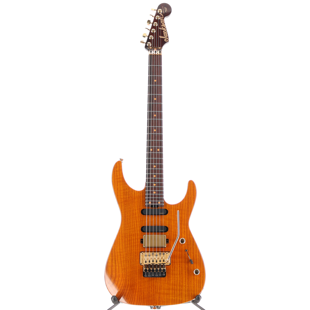 Jackson Custom Shop Masterbuilt "Big Rob" Build Dinky HSS Floyd Rose Solid Rosewood Neck Sassafras body (V5) (K0104)