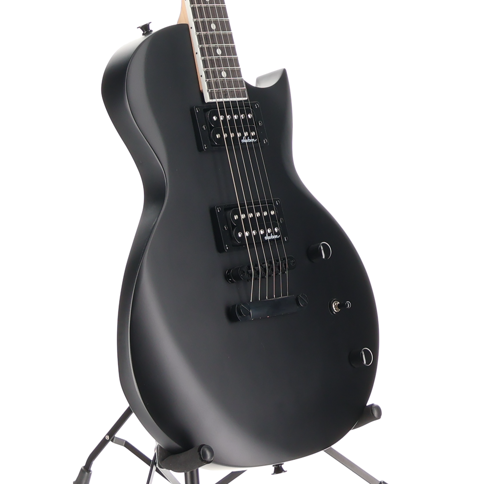 Jackson JS Series Monarkh SC JS22, Amaranth Fingerboard, Satin Black (RP) (02568)